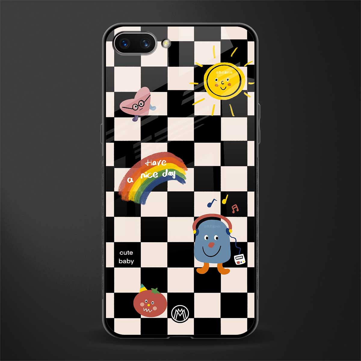 lunch break glass case for realme c1 image