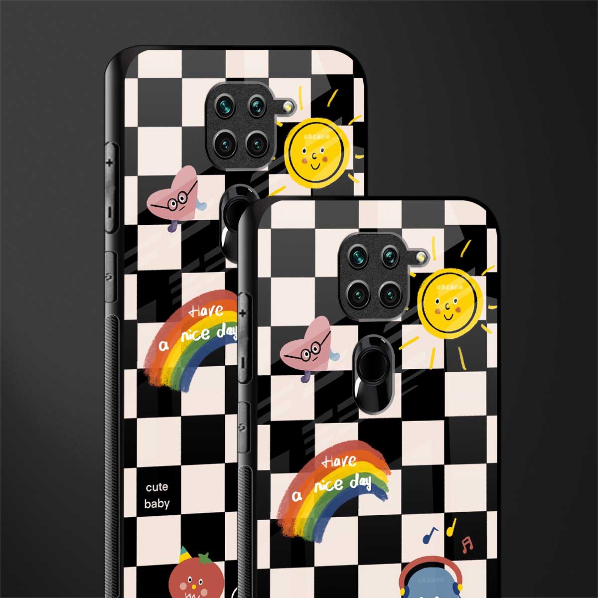 lunch break glass case for redmi note 9 image-2