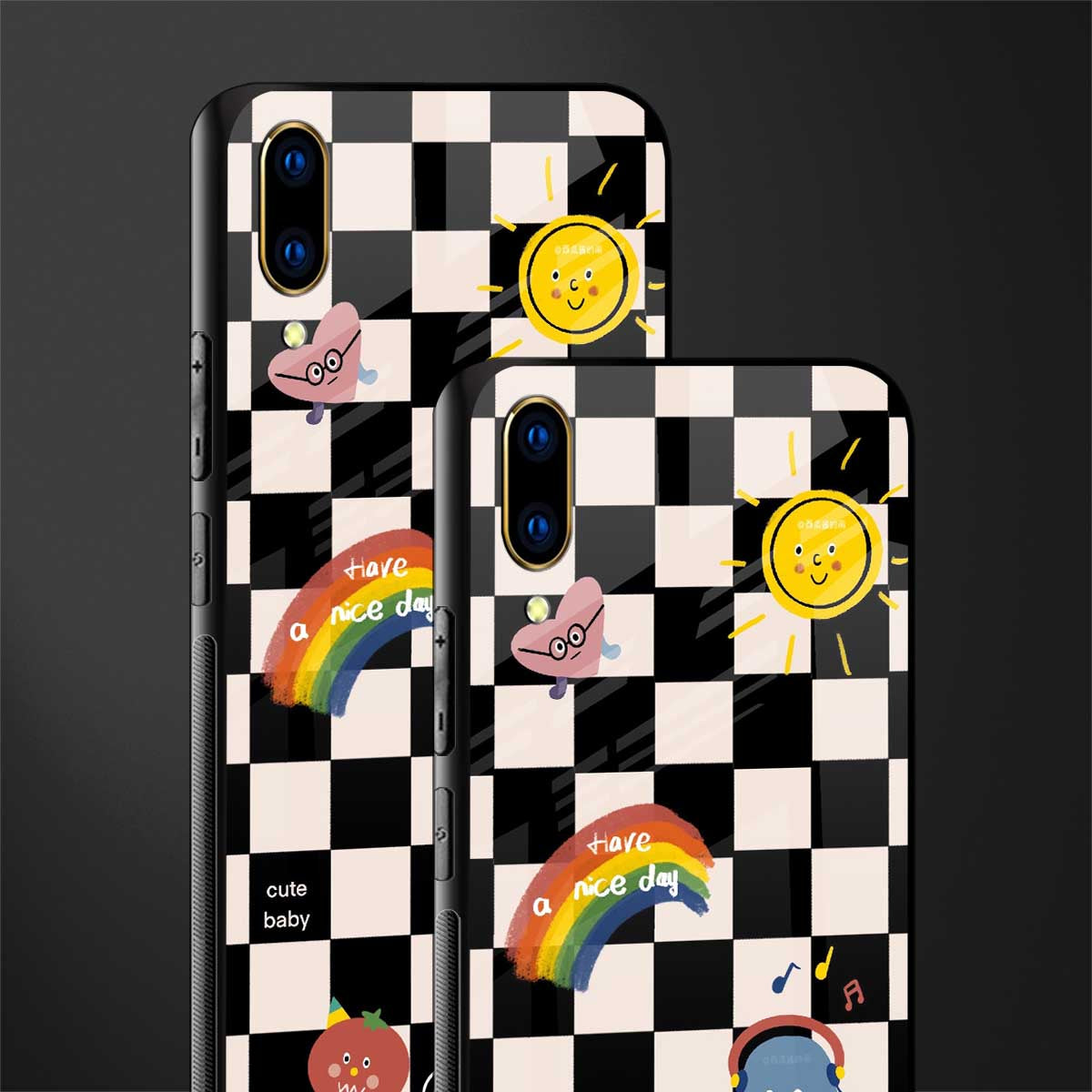 lunch break glass case for vivo v11 pro image-2
