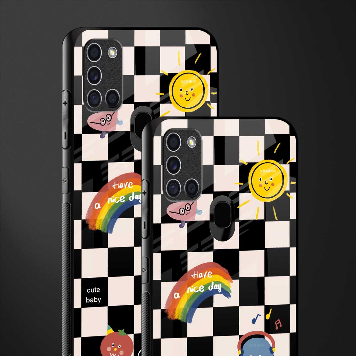 lunch break glass case for samsung galaxy a21s image-2