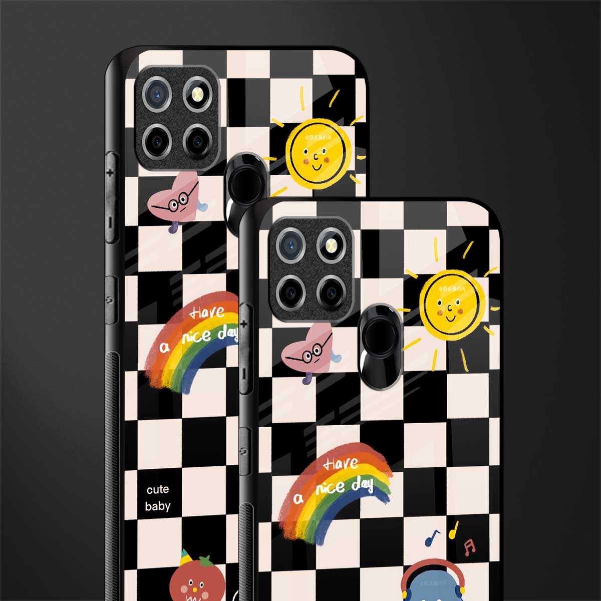 lunch break glass case for realme narzo 30a image-2