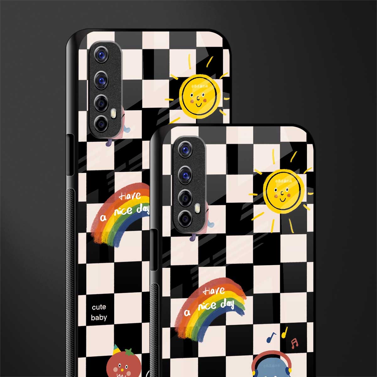 lunch break glass case for realme 7 image-2