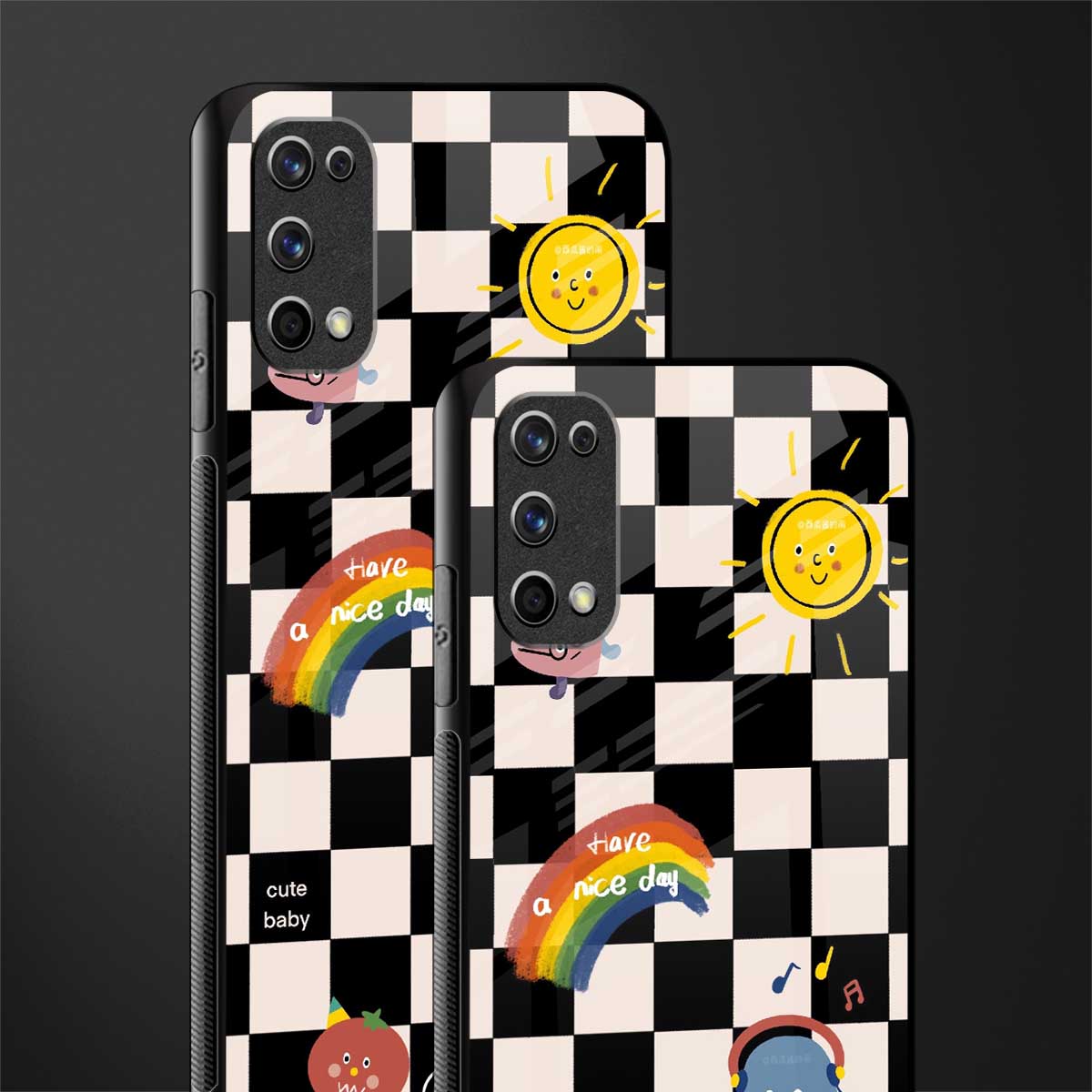 lunch break glass case for realme 7 pro image-2