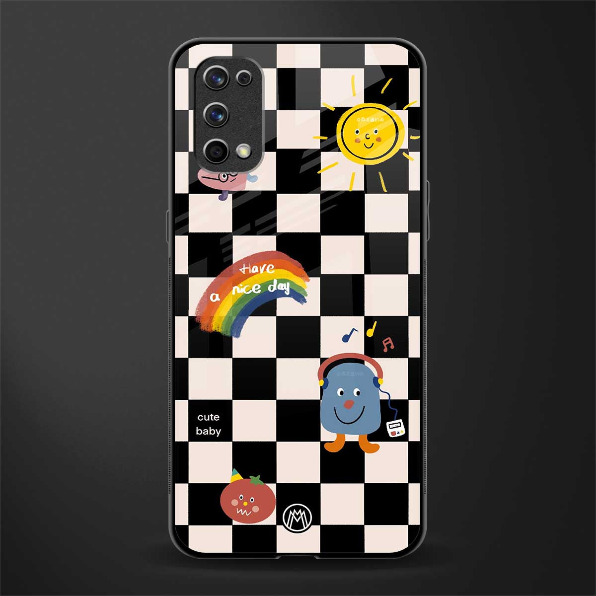 lunch break glass case for realme 7 pro image