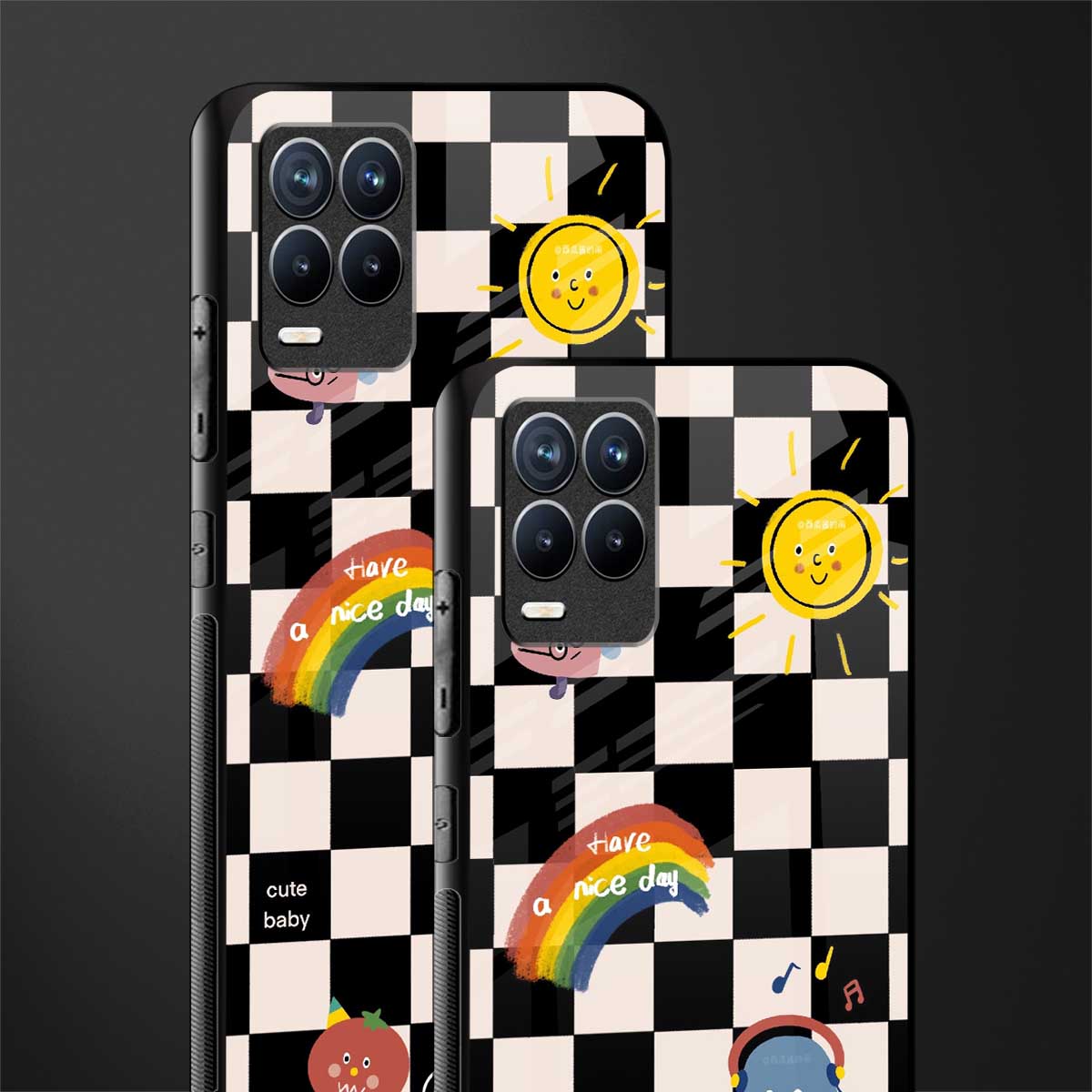 lunch break glass case for realme 8 4g image-2