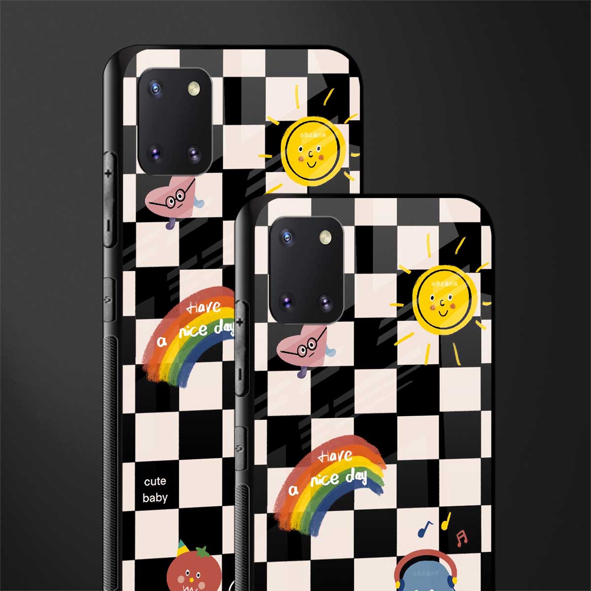 lunch break glass case for samsung a81 image-2