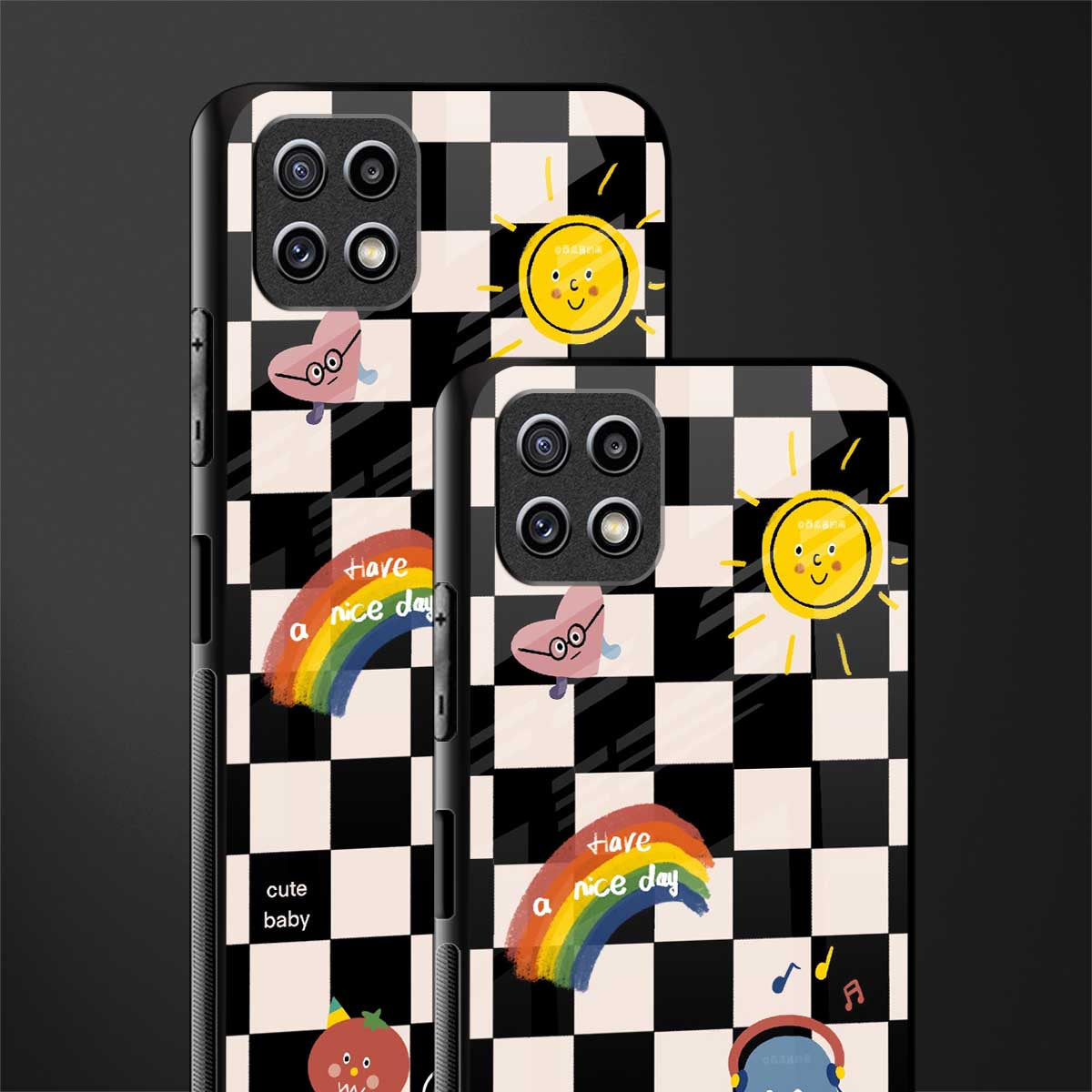 lunch break back phone cover | glass case for samsung galaxy f42