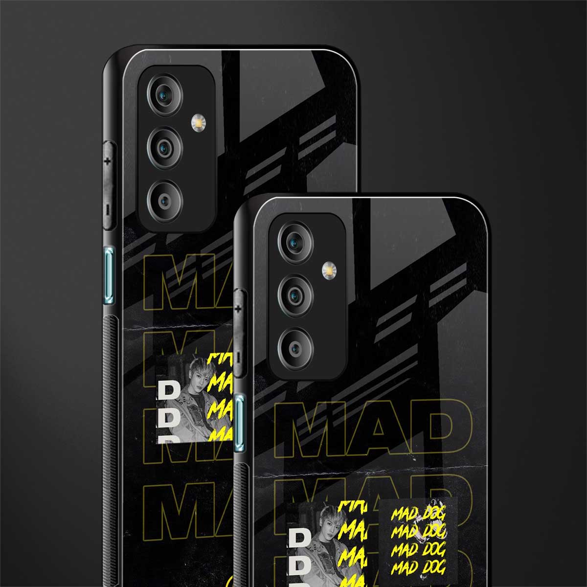 mad dog back phone cover | glass case for samsung galaxy f23 5g