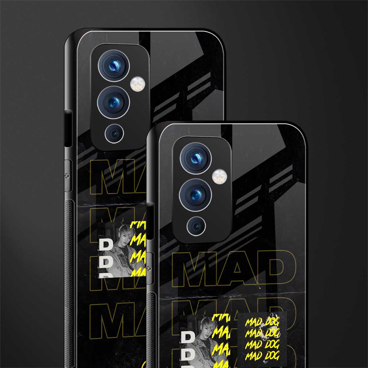 mad dog back phone cover | glass case for oneplus 9