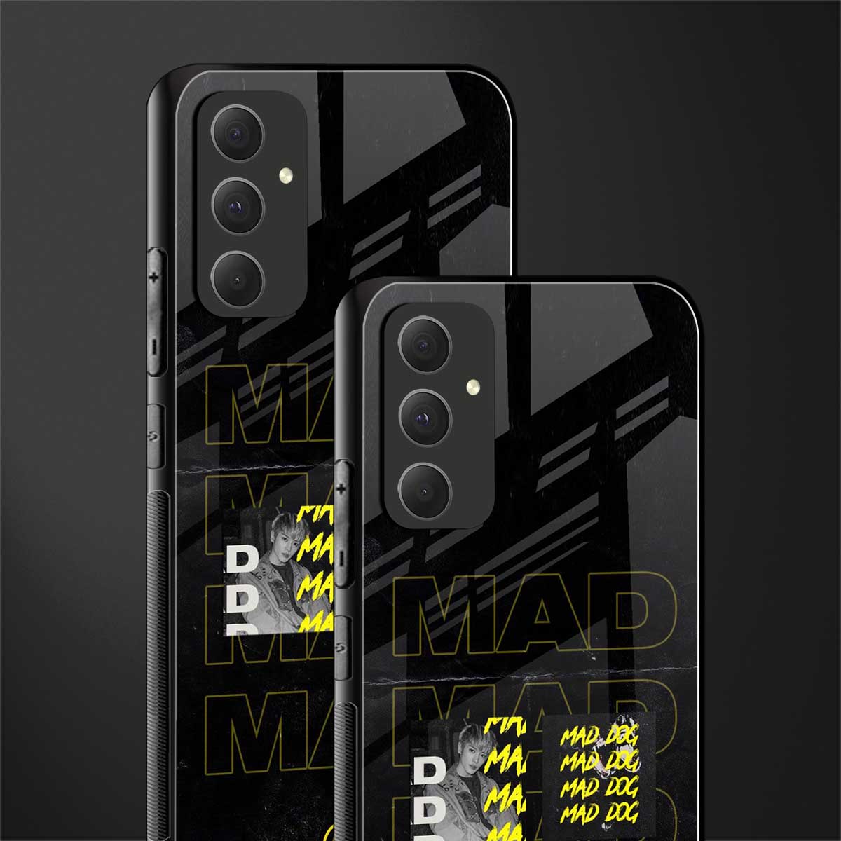 mad dog back phone cover | glass case for samsung galaxy a54 5g