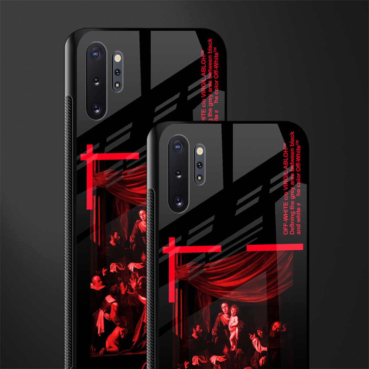 madonna of the rosary glass case for samsung galaxy note 10 plus image-2