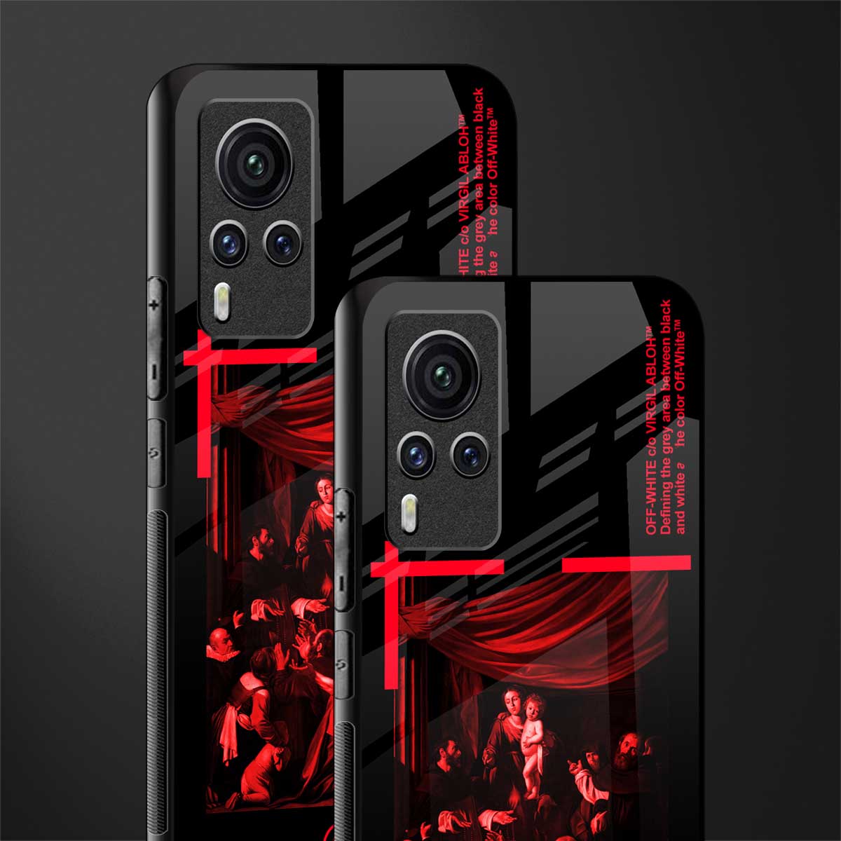madonna of the rosary glass case for vivo x60 pro image-2