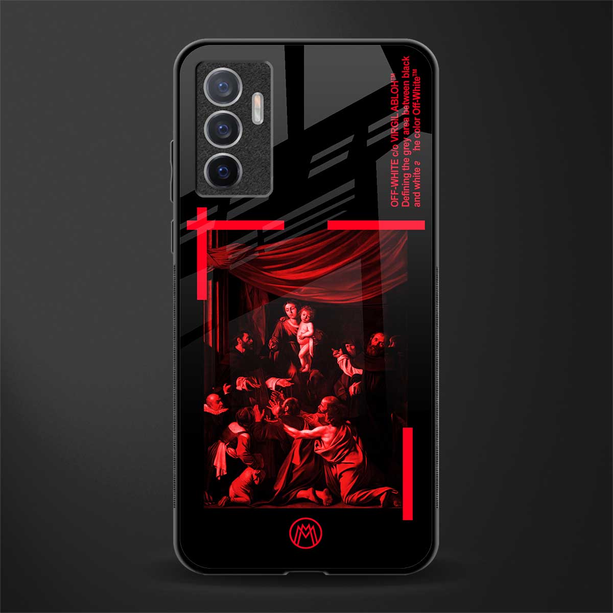 madonna of the rosary glass case for vivo v23e image