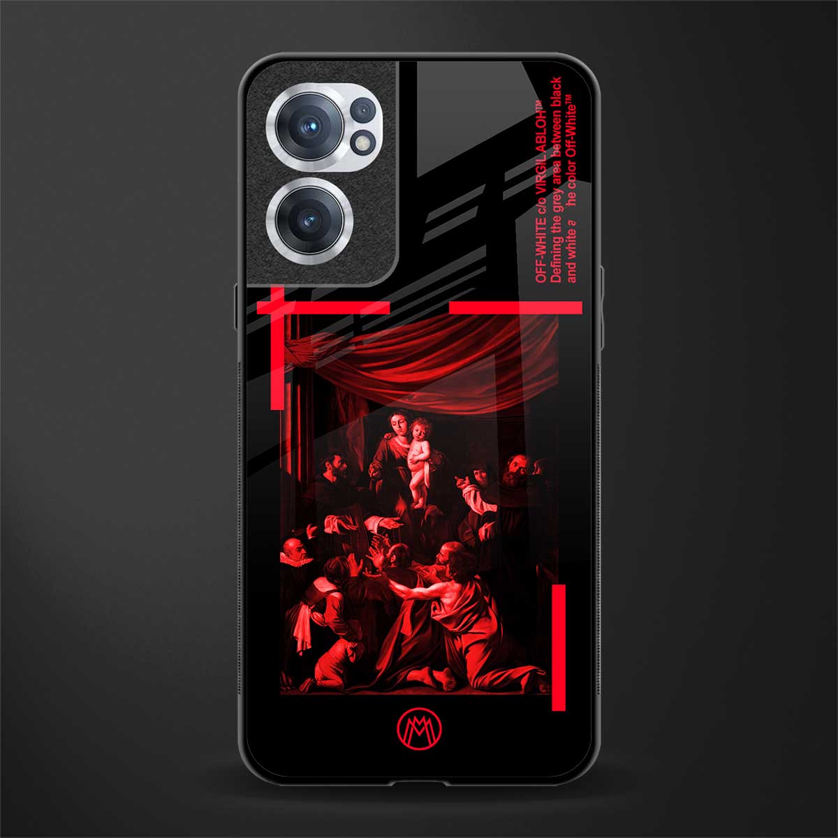 madonna of the rosary glass case for oneplus nord ce 2 5g image