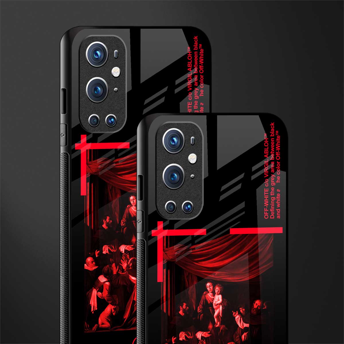 madonna of the rosary glass case for oneplus 9 pro image-2