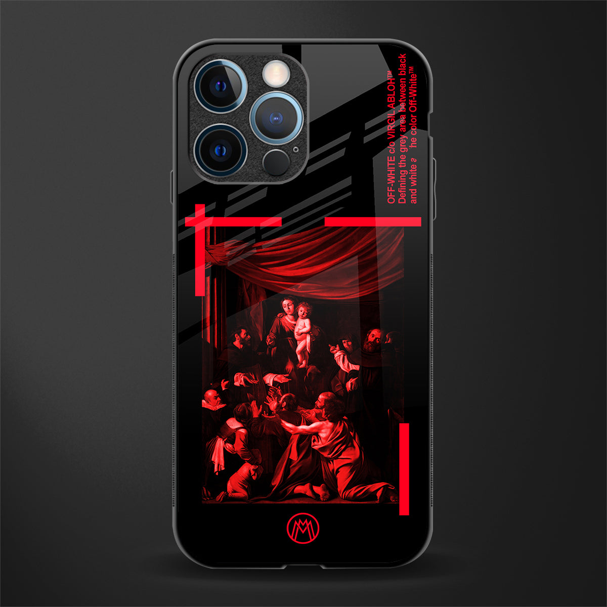 madonna of the rosary glass case for iphone 12 pro image