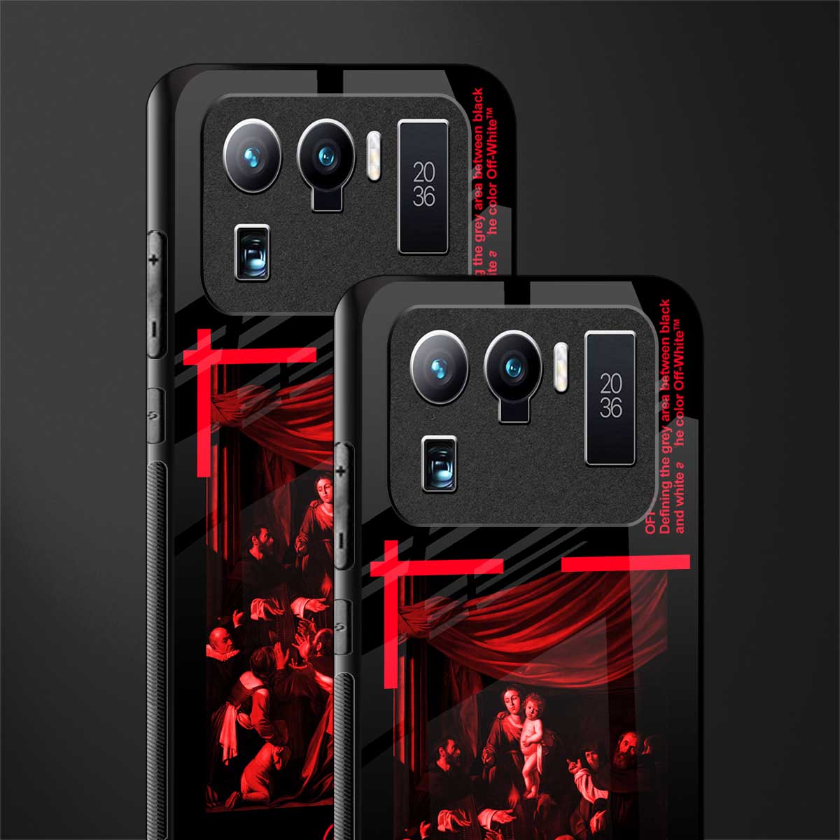 madonna of the rosary glass case for mi 11 ultra 5g image-2