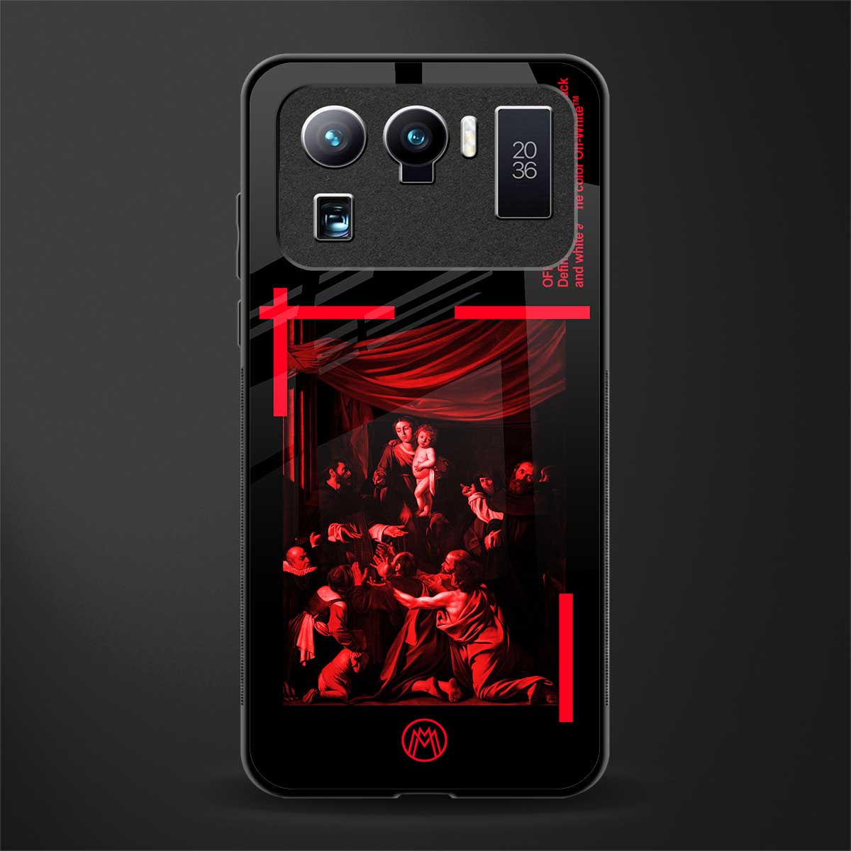 madonna of the rosary glass case for mi 11 ultra 5g image