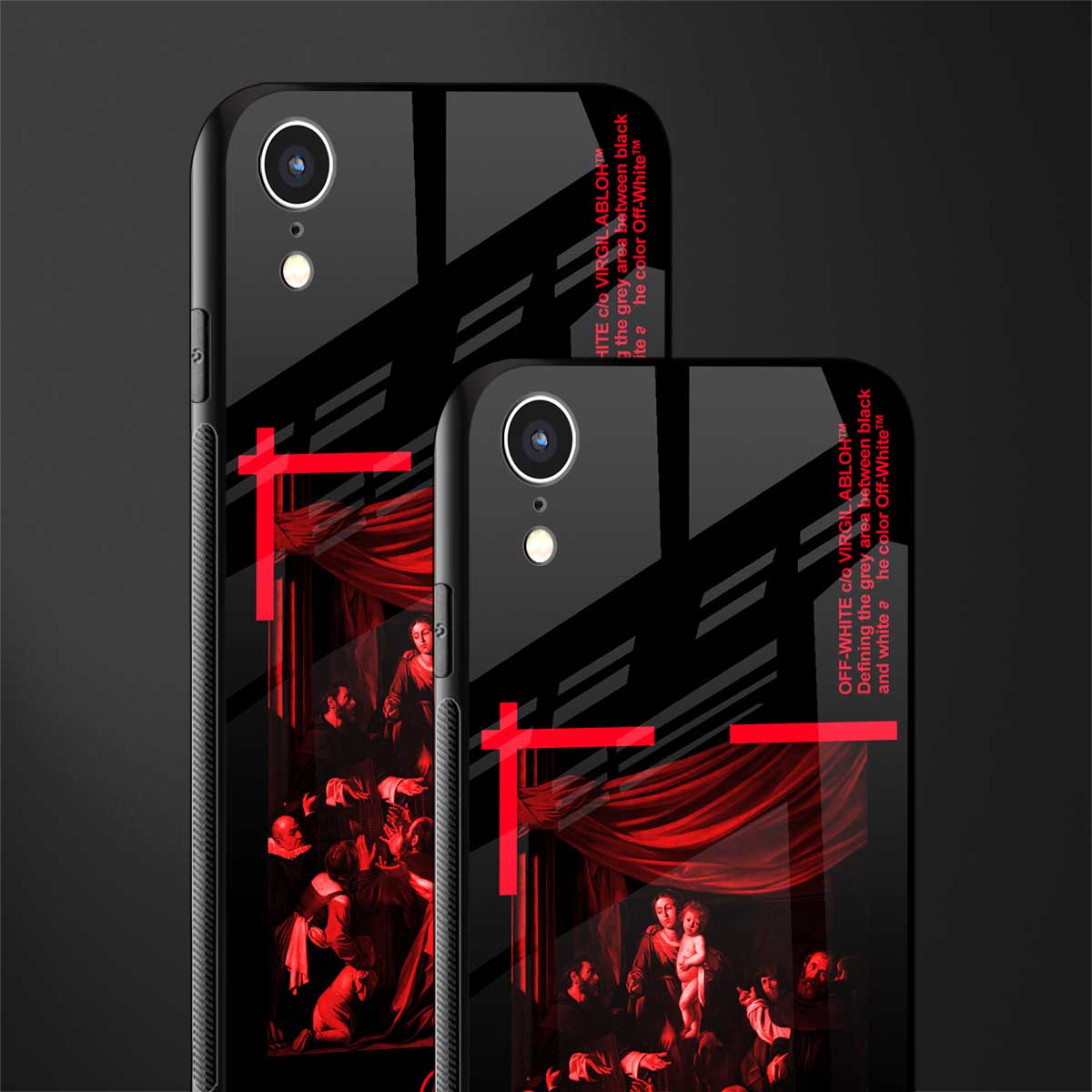 madonna of the rosary glass case for iphone xr image-2