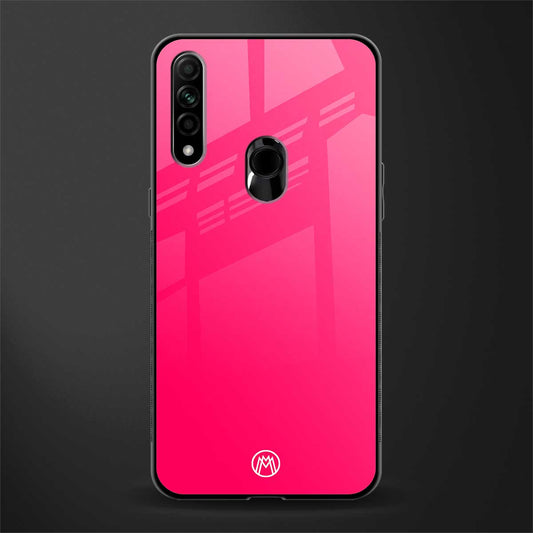 magenta paradise glass case for oppo a31 image