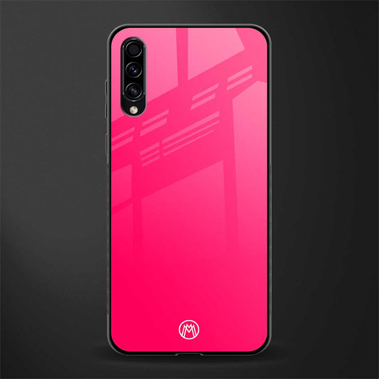 magenta paradise glass case for samsung galaxy a70s image
