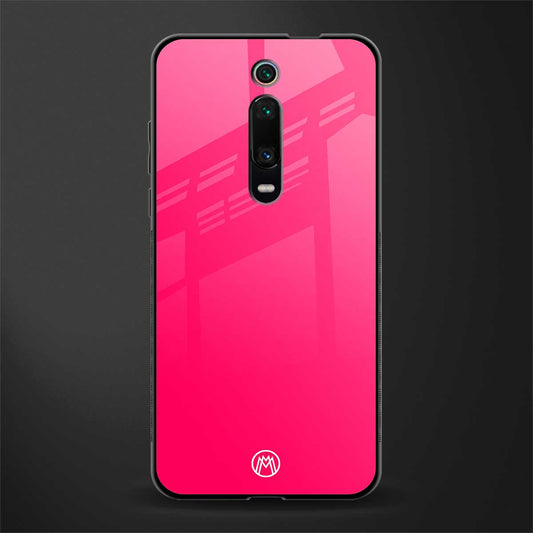 magenta paradise glass case for redmi k20 image