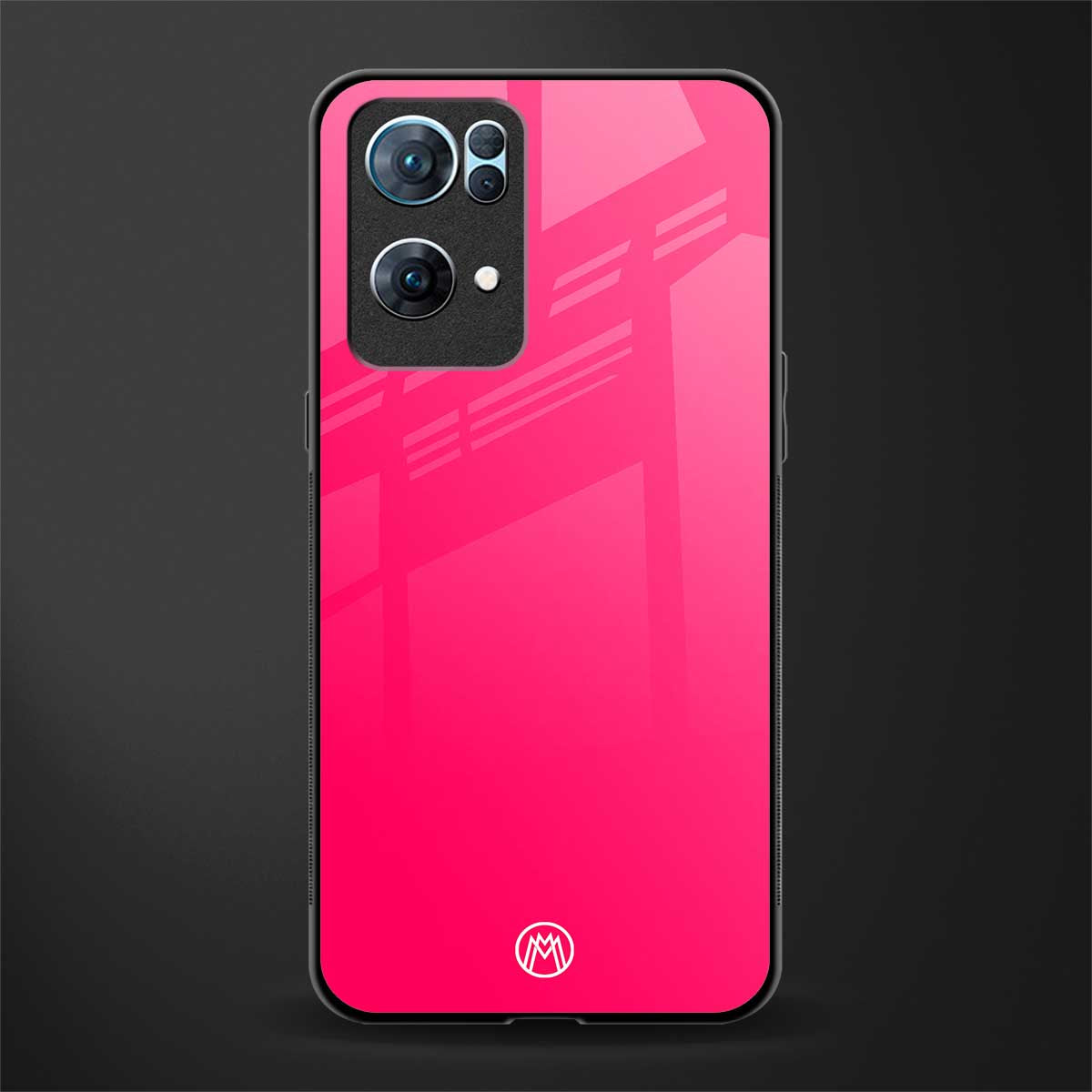 magenta paradise glass case for oppo reno7 pro 5g image