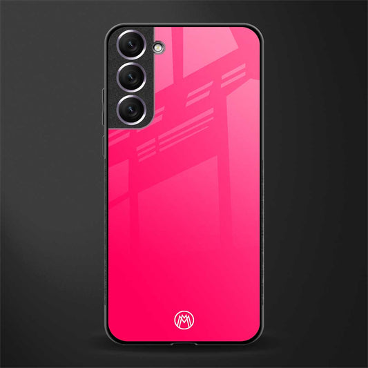magenta paradise glass case for samsung galaxy s22 plus 5g image