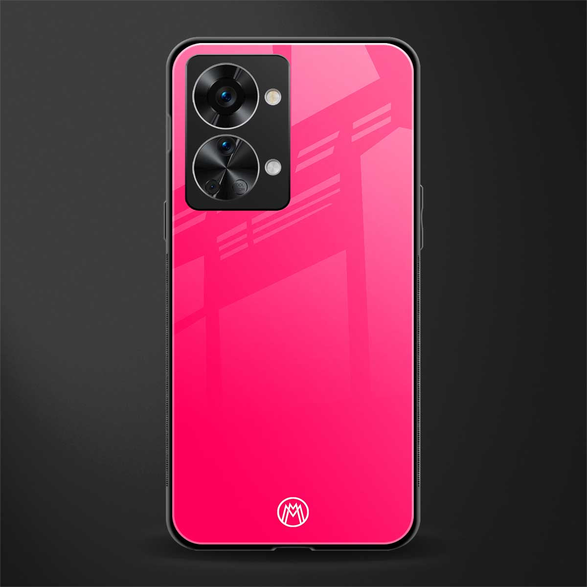 magenta paradise glass case for phone case | glass case for oneplus nord 2t 5g