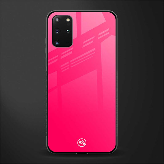magenta paradise glass case for samsung galaxy s20 plus image
