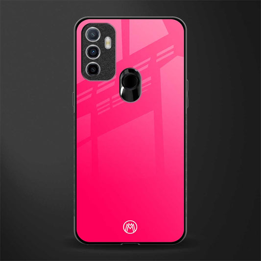 magenta paradise glass case for oppo a53 image