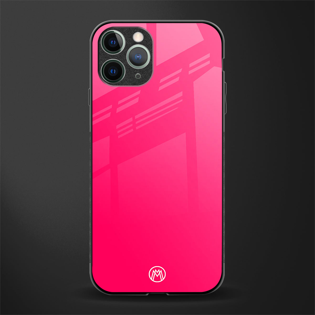 magenta paradise glass case for iphone 11 pro image