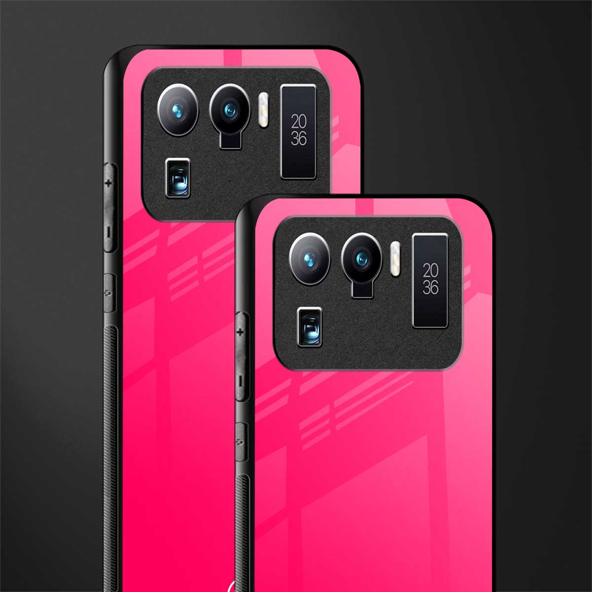 magenta paradise glass case for mi 11 ultra 5g image-2