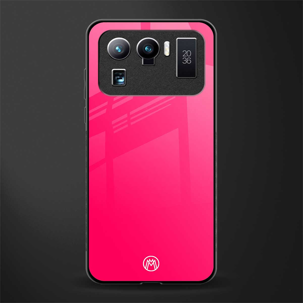 magenta paradise glass case for mi 11 ultra 5g image