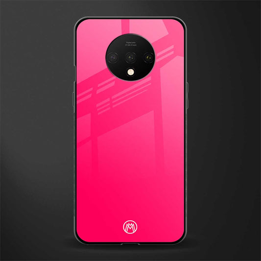 magenta paradise glass case for oneplus 7t image