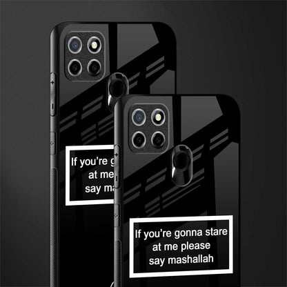 mashallah black edition glass case for realme c25 realme c25s image-2