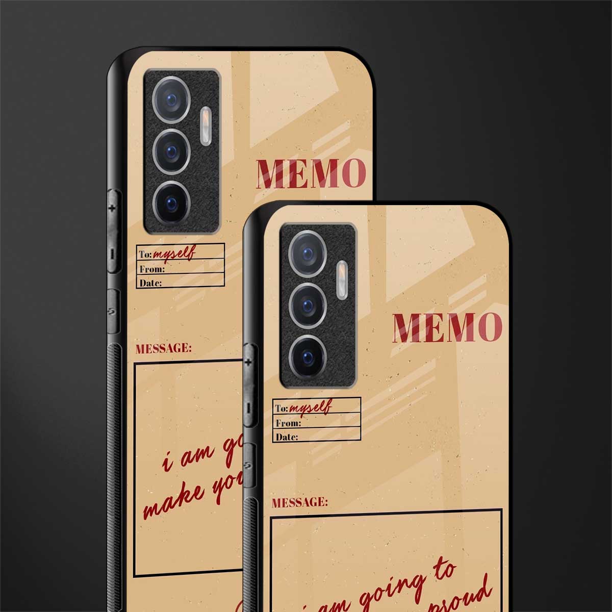 memo glass case for vivo v23e image-2