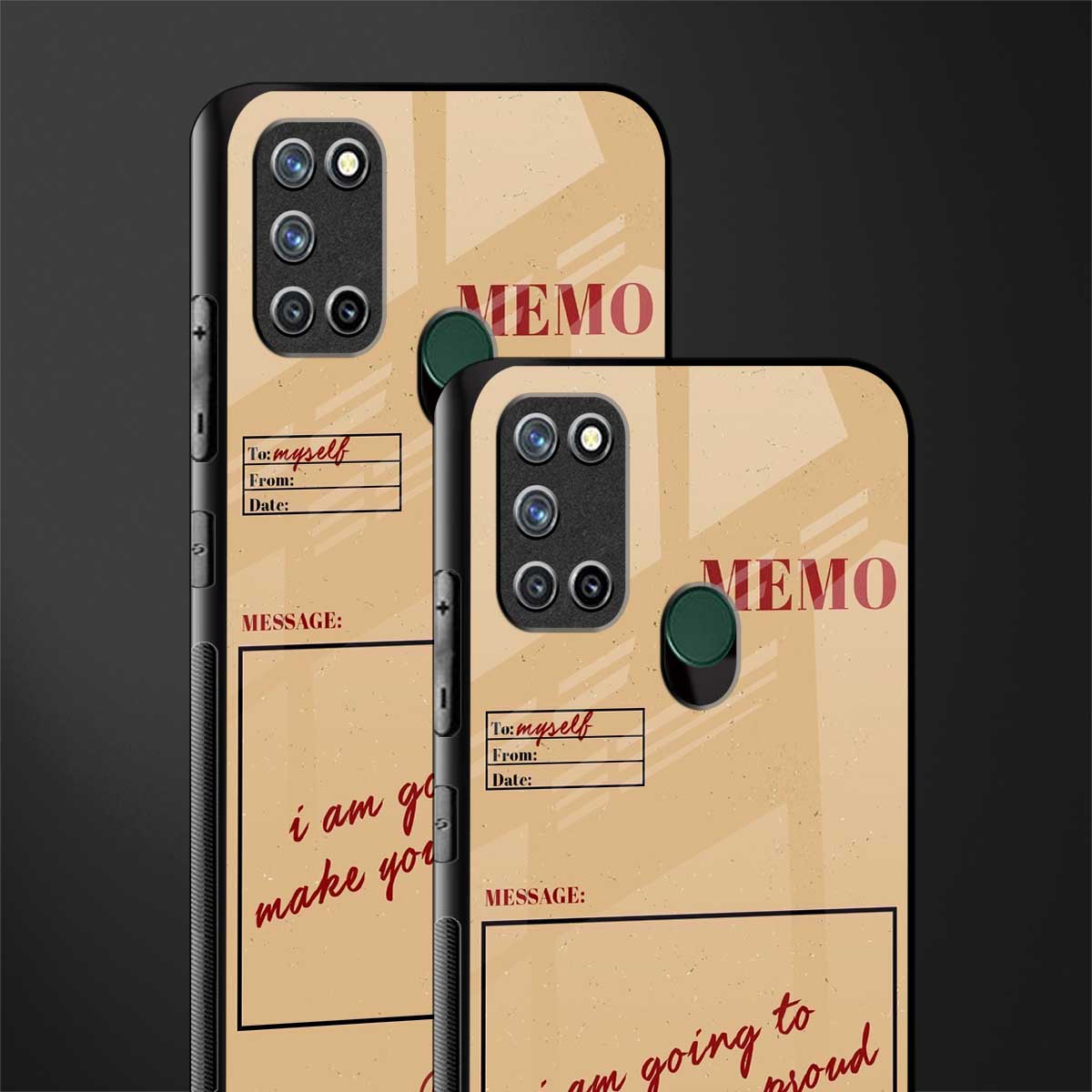 memo glass case for realme 7i image-2