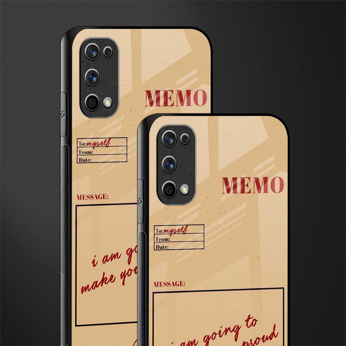 memo glass case for realme 7 pro image-2