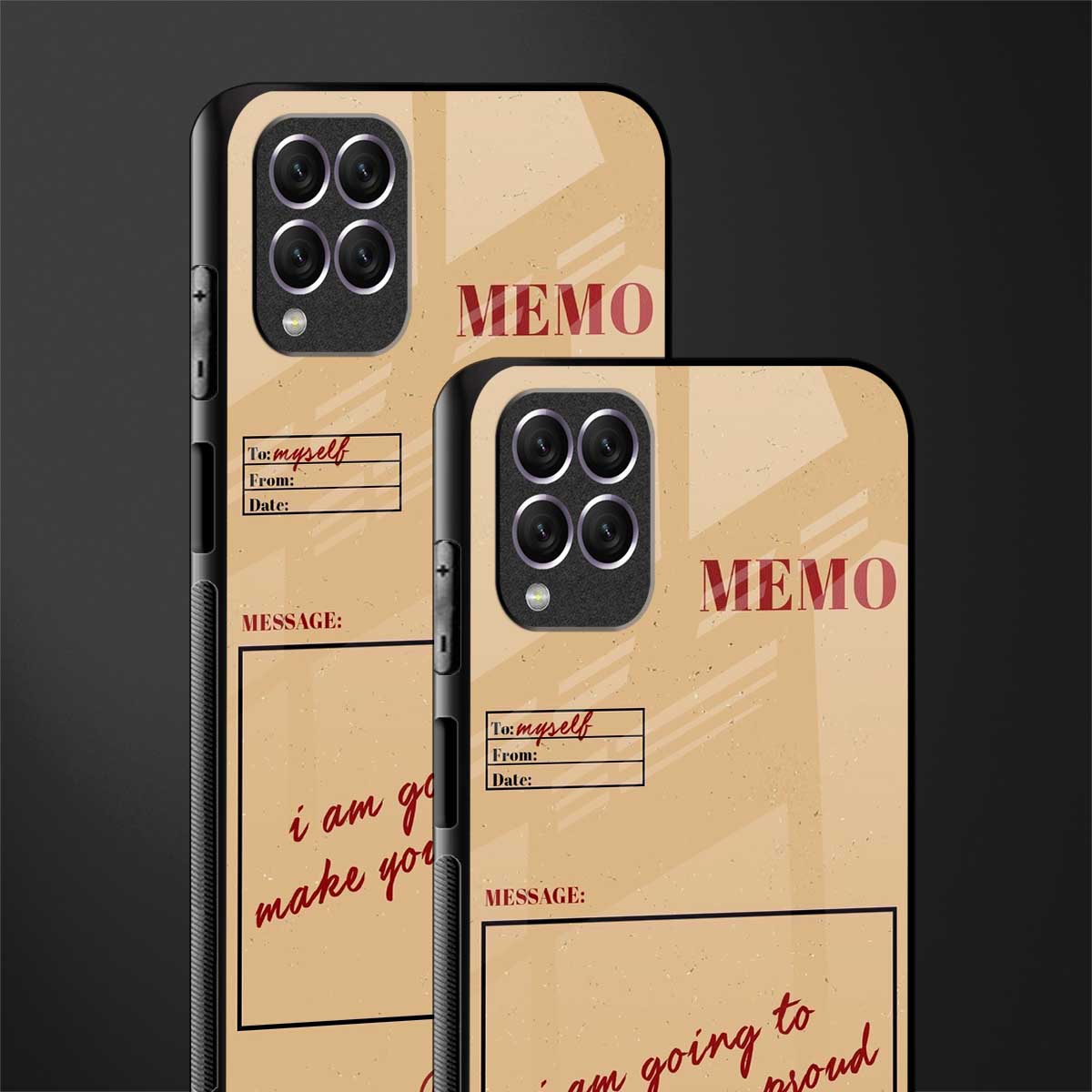 memo glass case for samsung galaxy f62 image-2