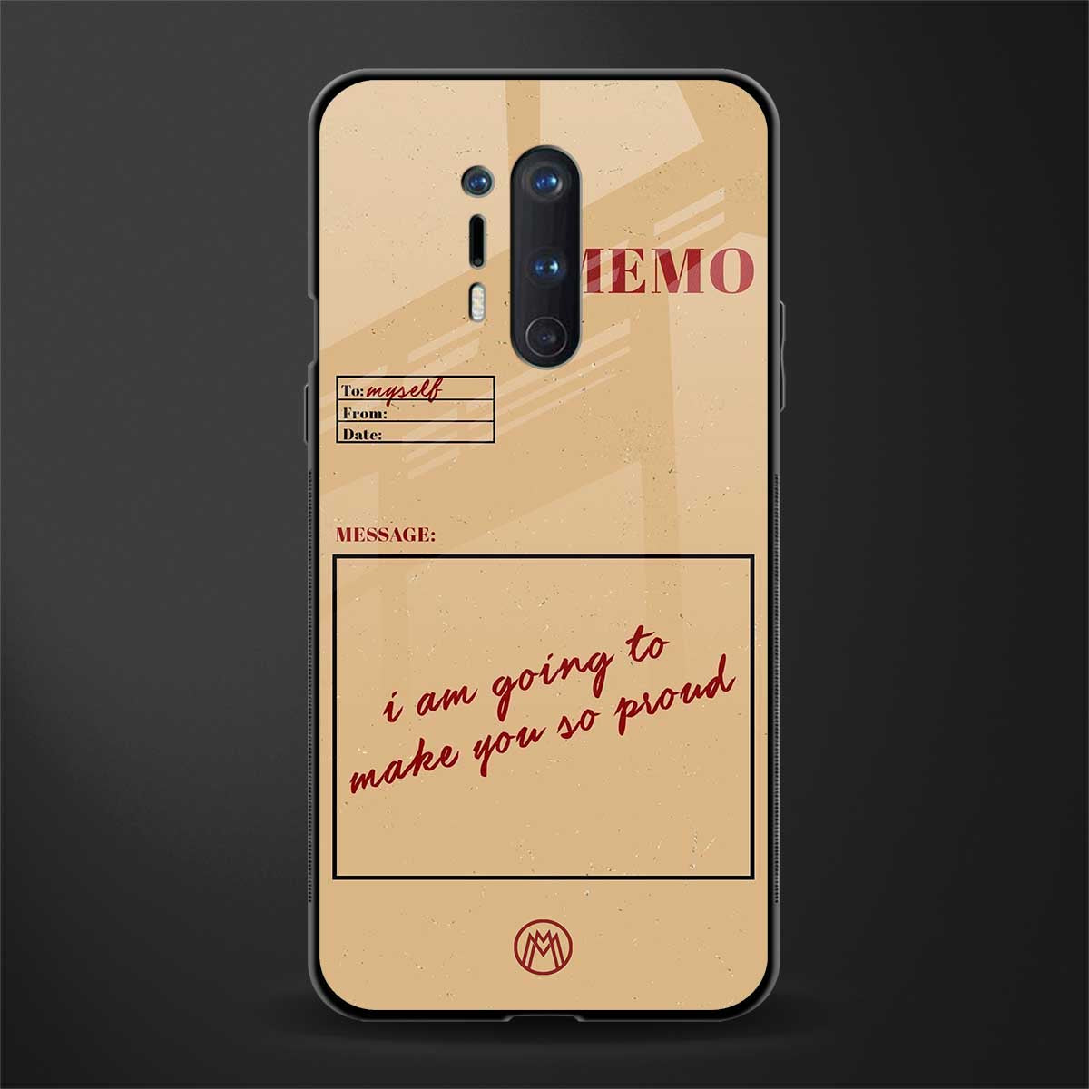 memo glass case for oneplus 8 pro image