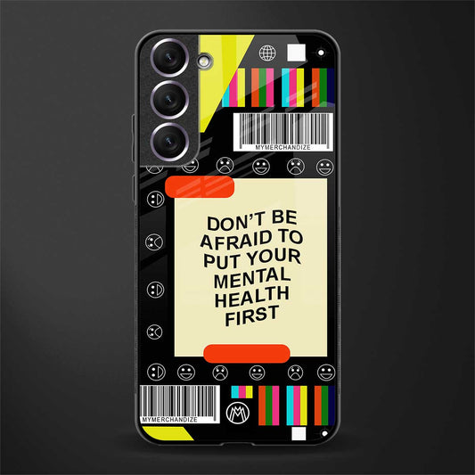 mental health glass case for samsung galaxy s22 5g image