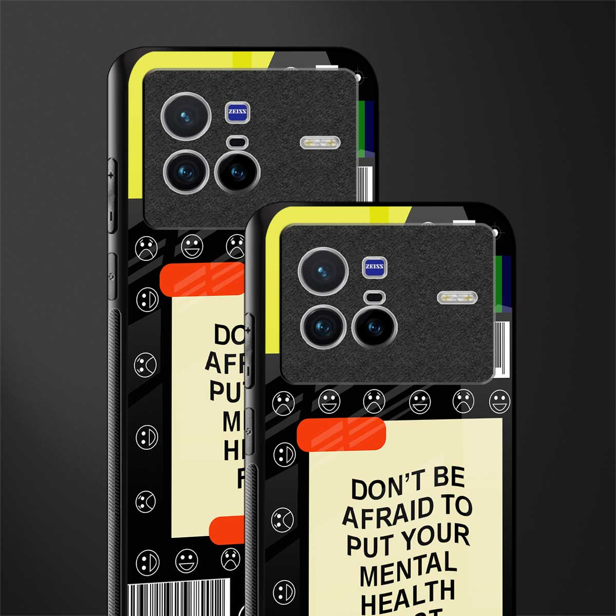 mental health glass case for vivo x80 image-2