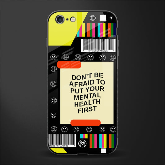 mental health glass case for iphone 6 plus image