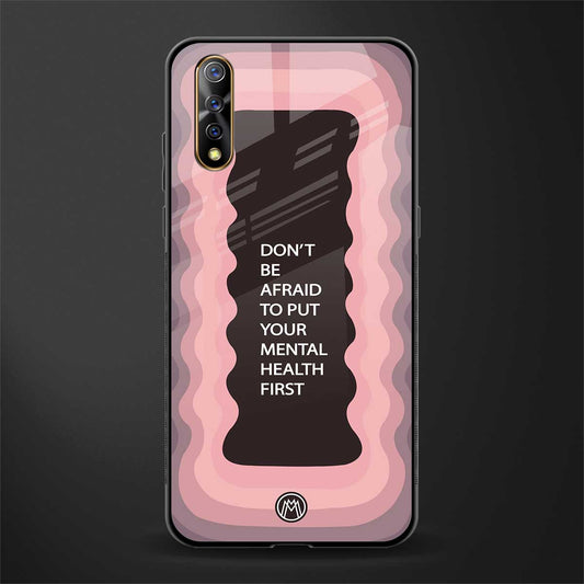 mental health first glass case for vivo z1x