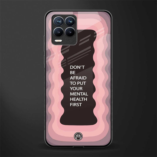 mental health first glass case for realme 8 4g