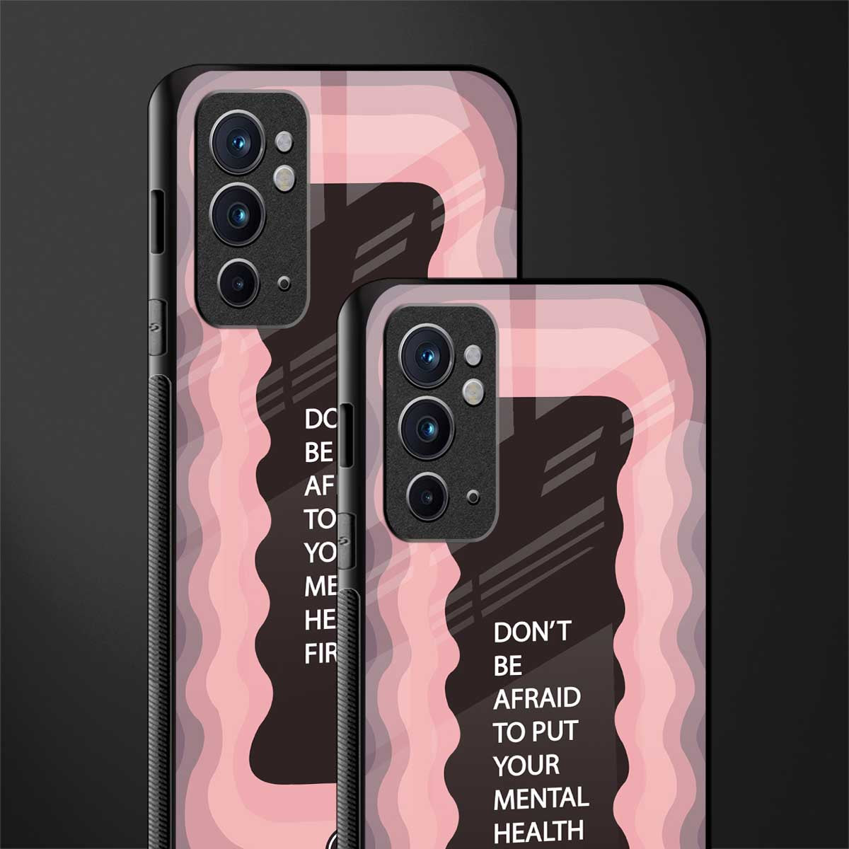 mental health first glass case for oneplus 9rt