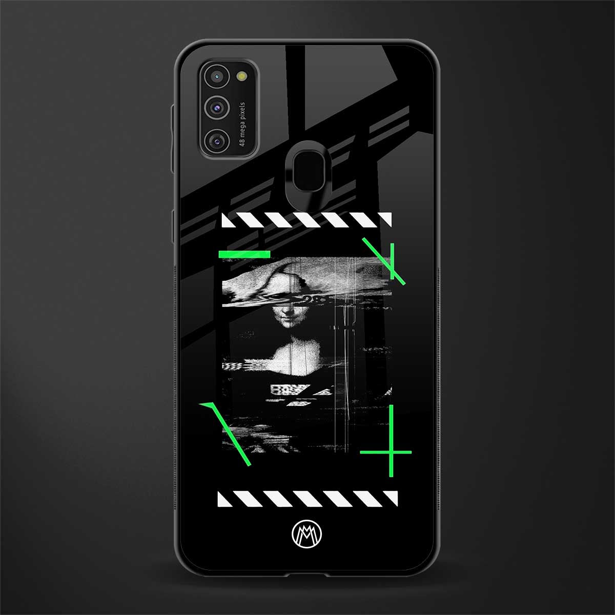 mona lisa art glass case for samsung galaxy m30s image