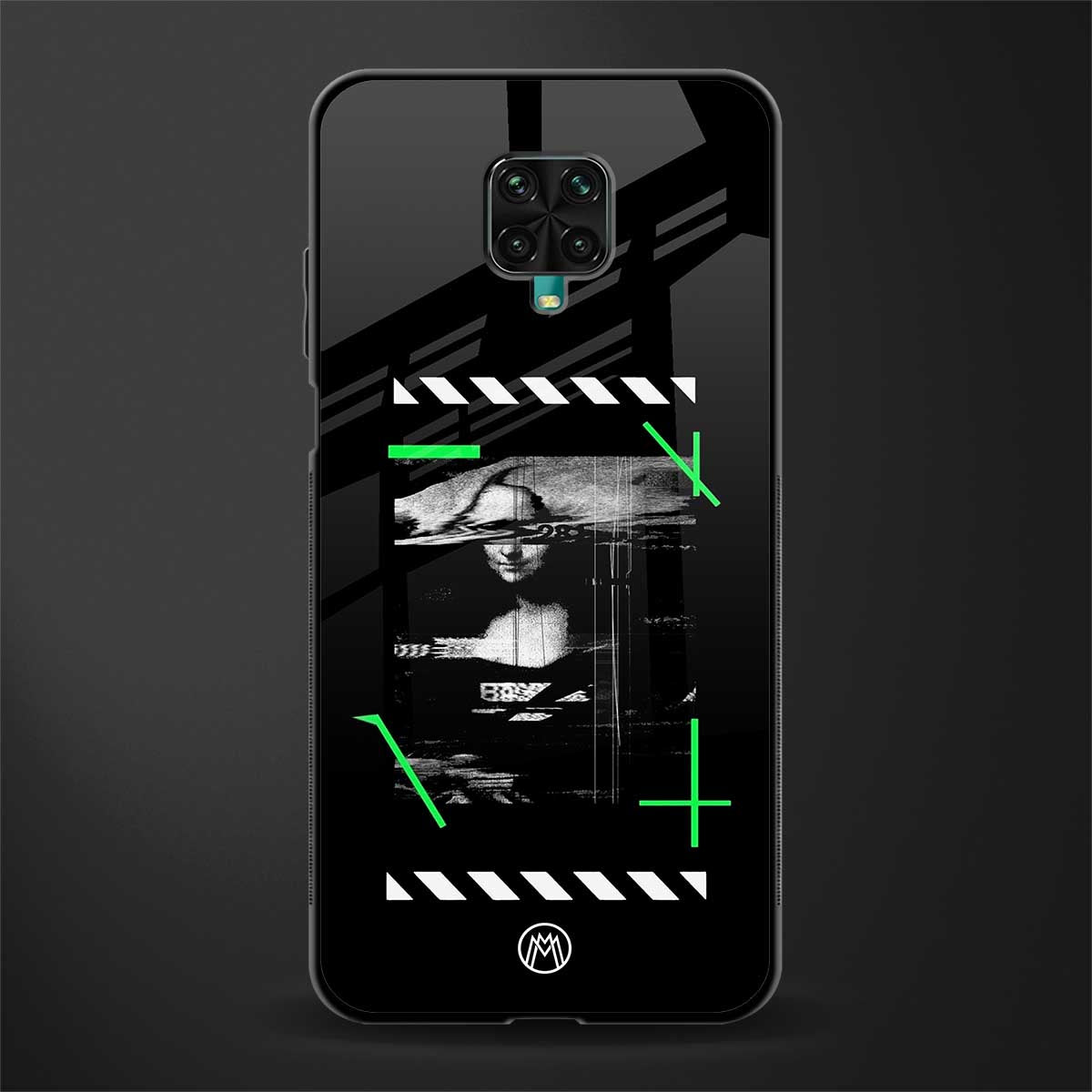 mona lisa art glass case for poco m2 pro image