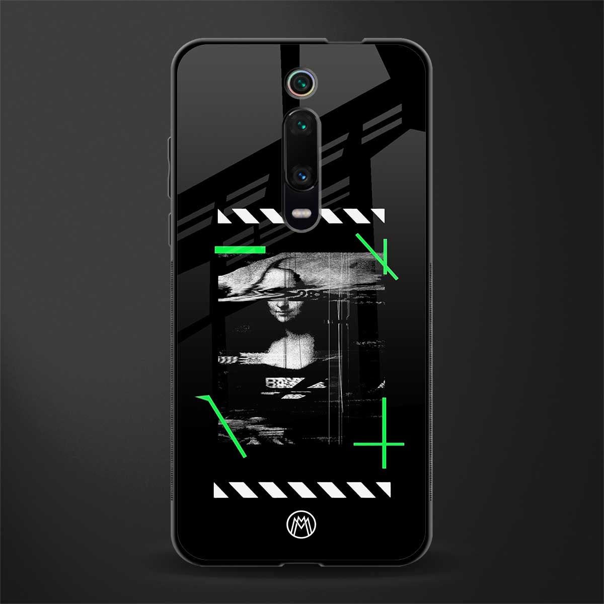 mona lisa art glass case for redmi k20 image
